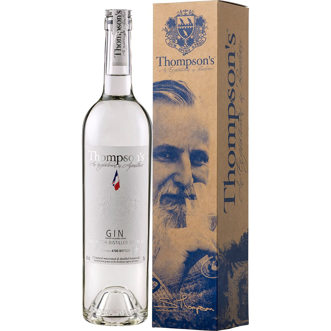 Thompson's Bordelais Grape Gin Thompson's Finest Eaux de Vie Bordeaux Bordeaux/France 0.7l