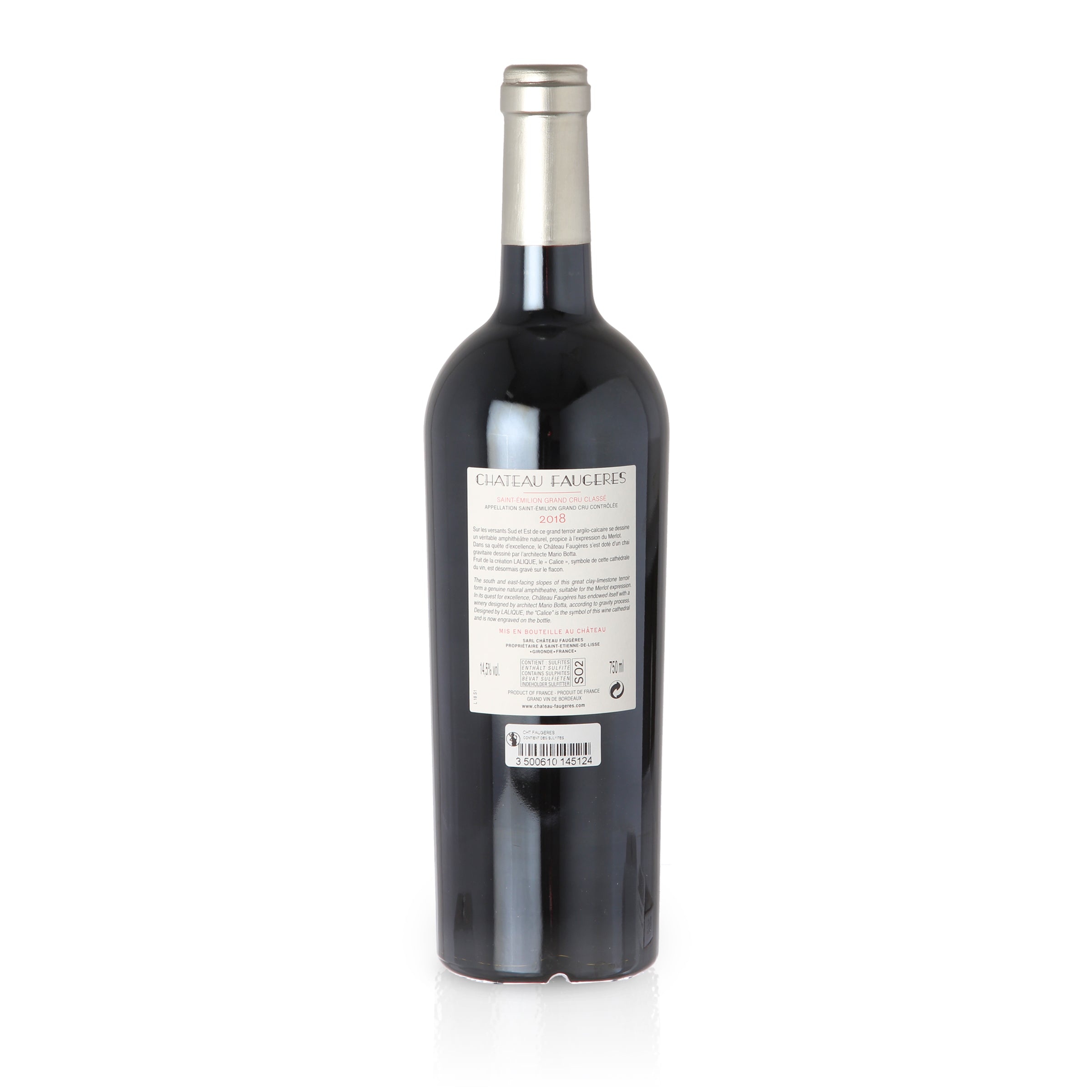 2018 Château Peby Faugeres - Saint Emilion Grand Cru - Rotwein trocken