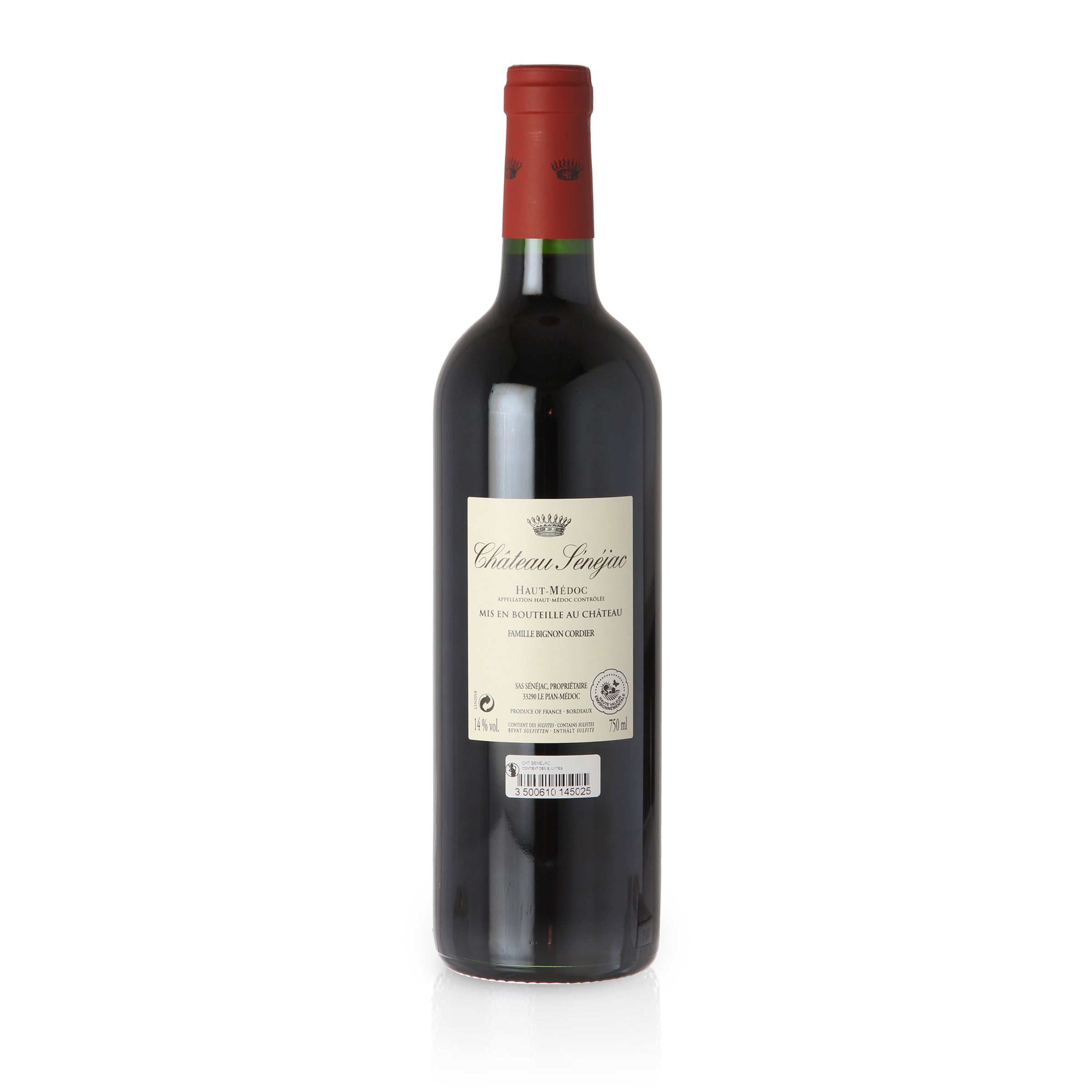 2018 Château Sénéjac - Haut Medoc - Rotwein trocken