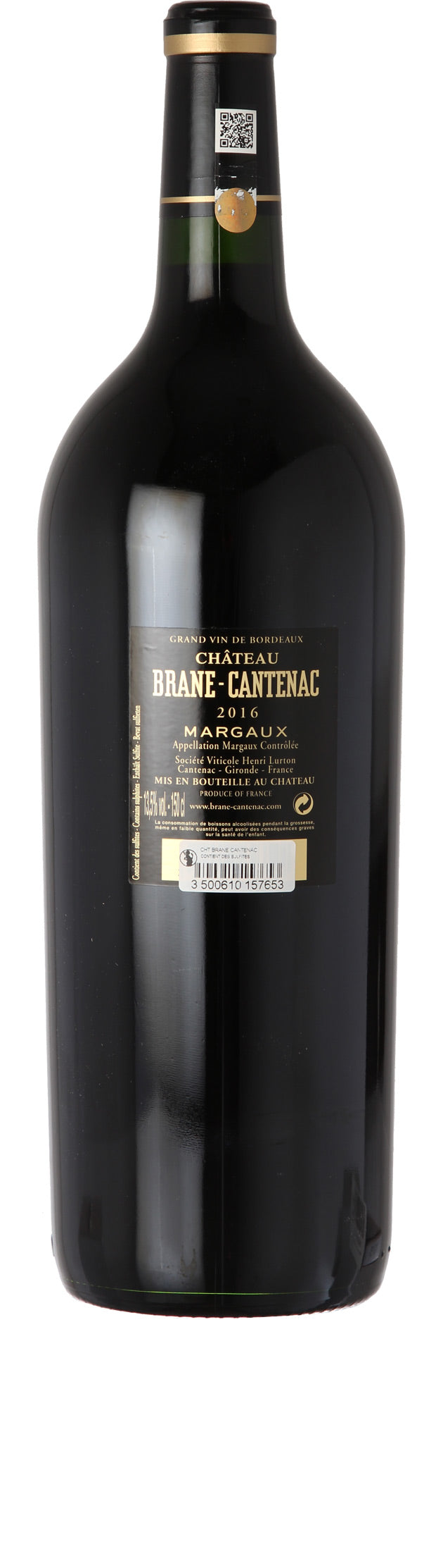 2016 Château Brane Cantenac Magnum - Margaux - Rotwein trocken