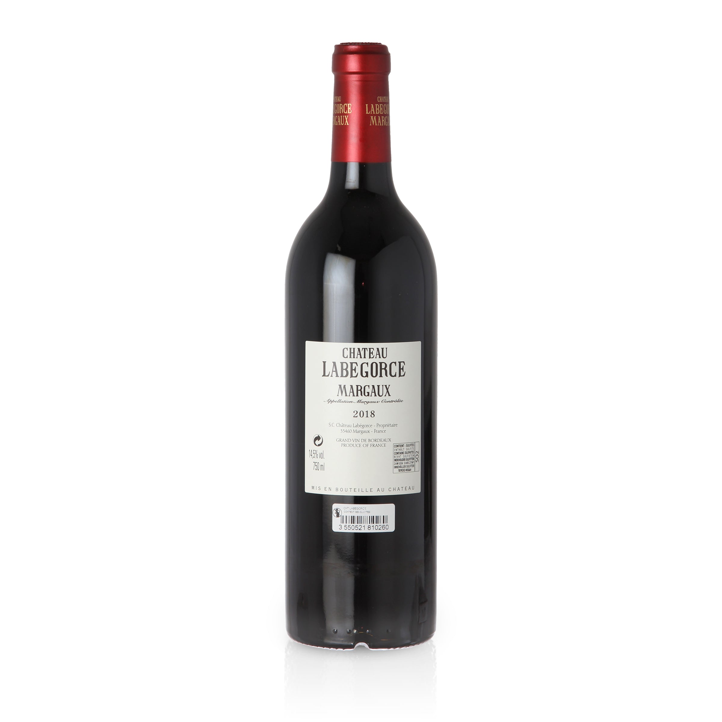 2018 Château Labegorce - Margaux - Rotwein trocken