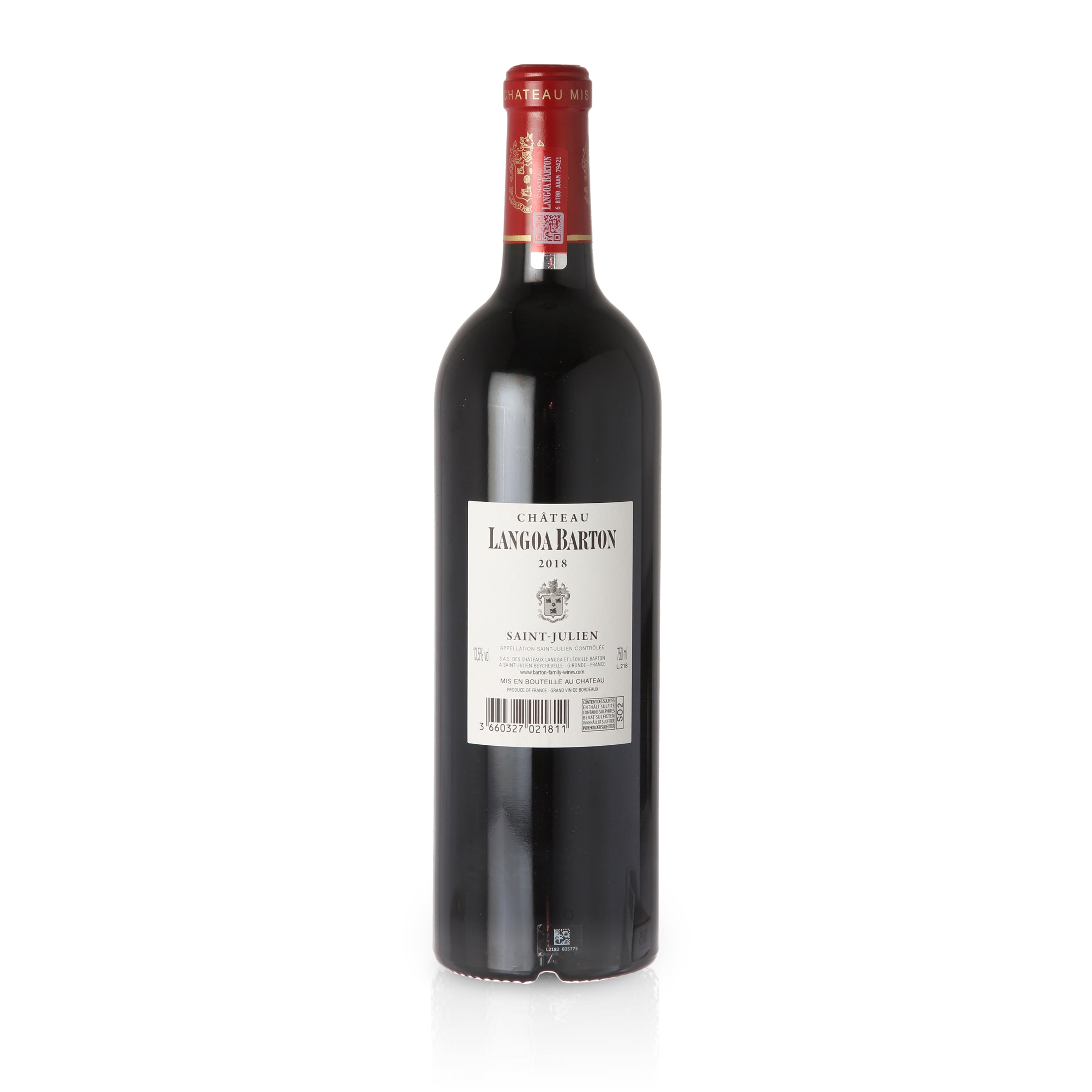 2018 Château Langoa Barton - Saint Julien - Rotwein trocken