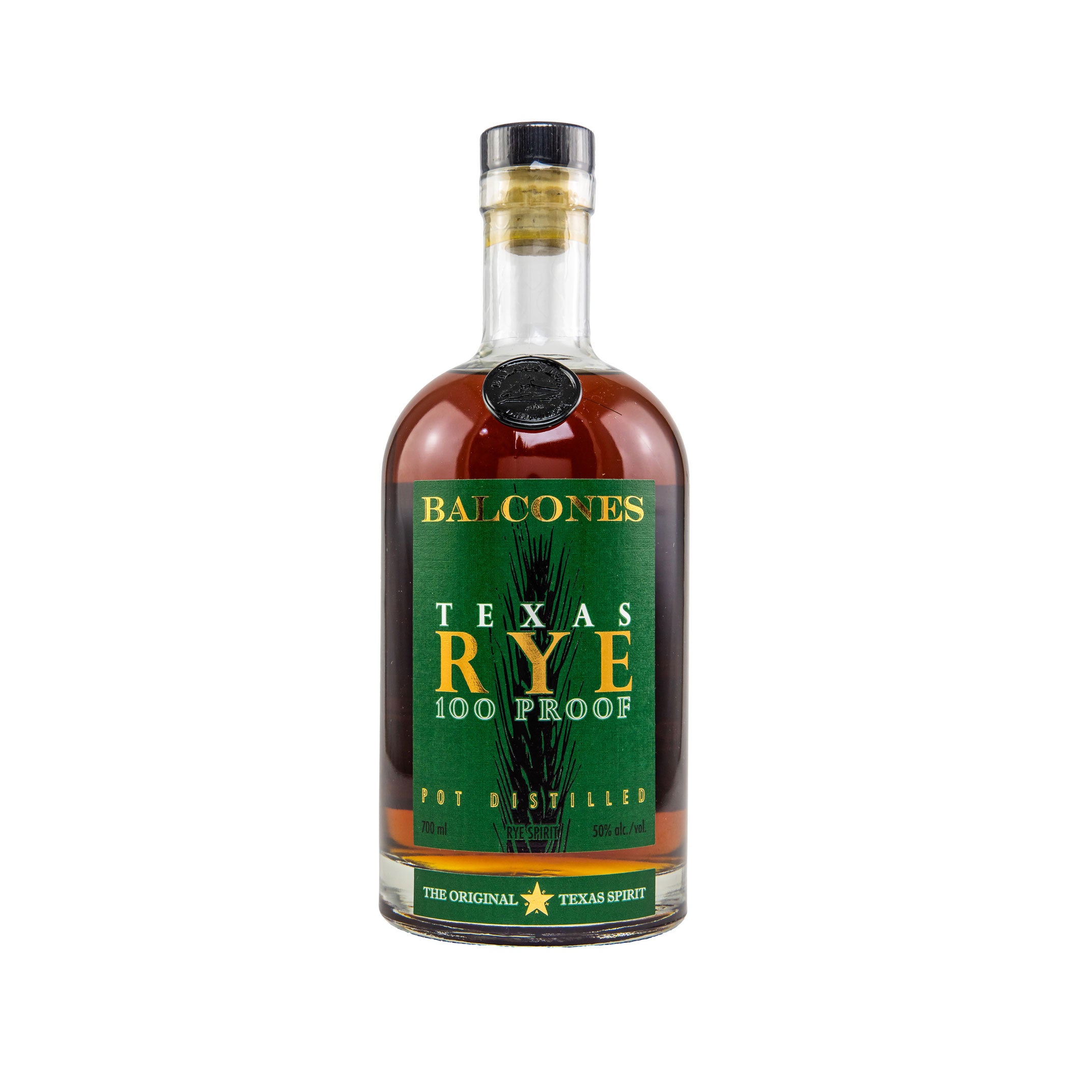 Balcones Texas Rye 100 Proof