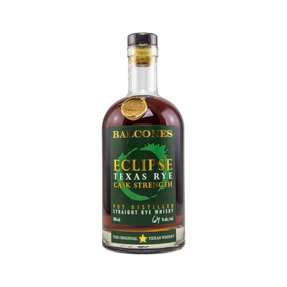 Balcones Eclipse Texas Rye Cask Strength Batch No. 22-1 - Virgin Oak - USA