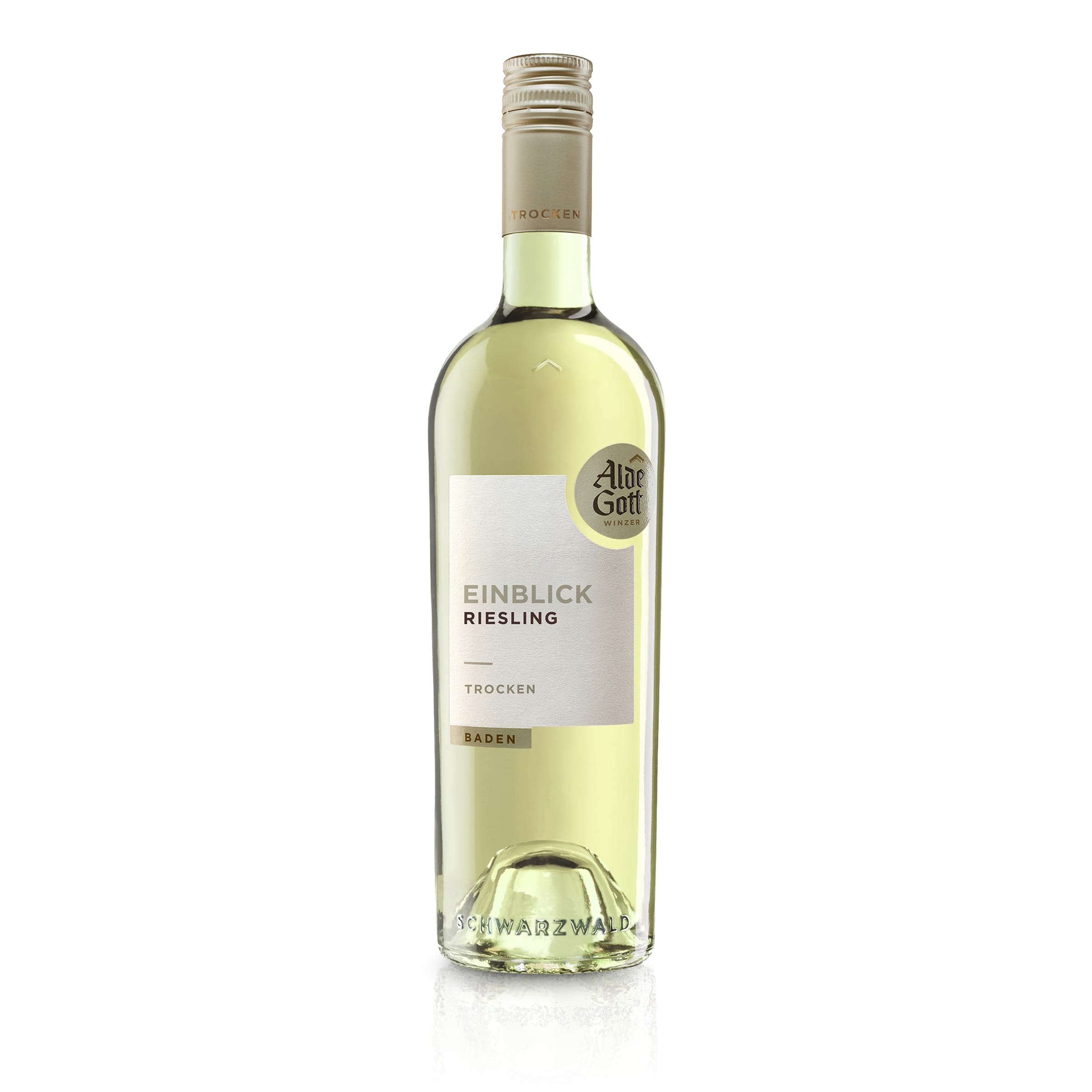 Einblick "RR" Rivaner & Riesling Qualitätswein 2023 Trocken - Alde Gott | Weißwein 0,75L 11,5% vol.