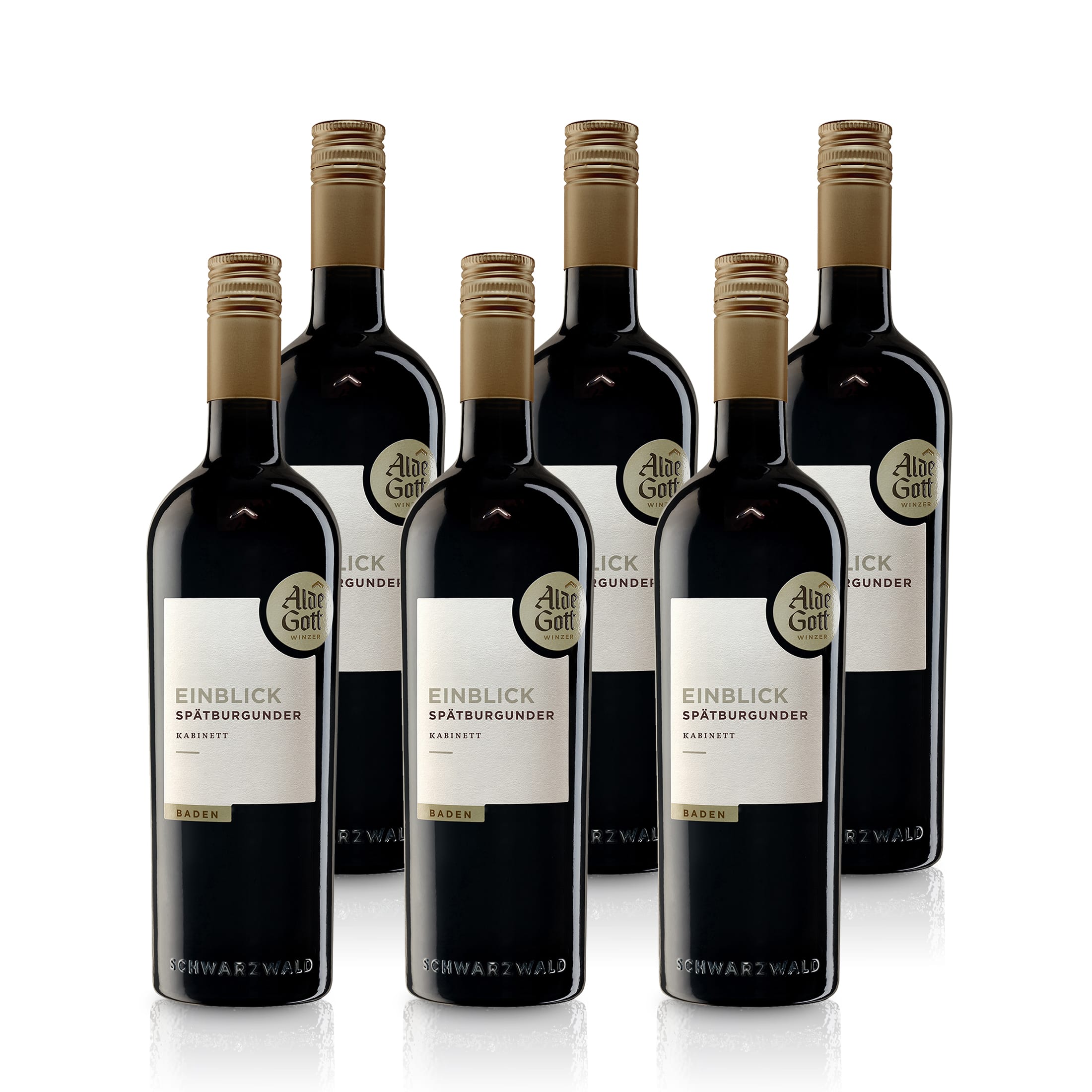 2022 Einblick Spätburgunder Kabinett Halbtrocken - Alde Gott | Rotwein 0,75L 12.5 %vol.