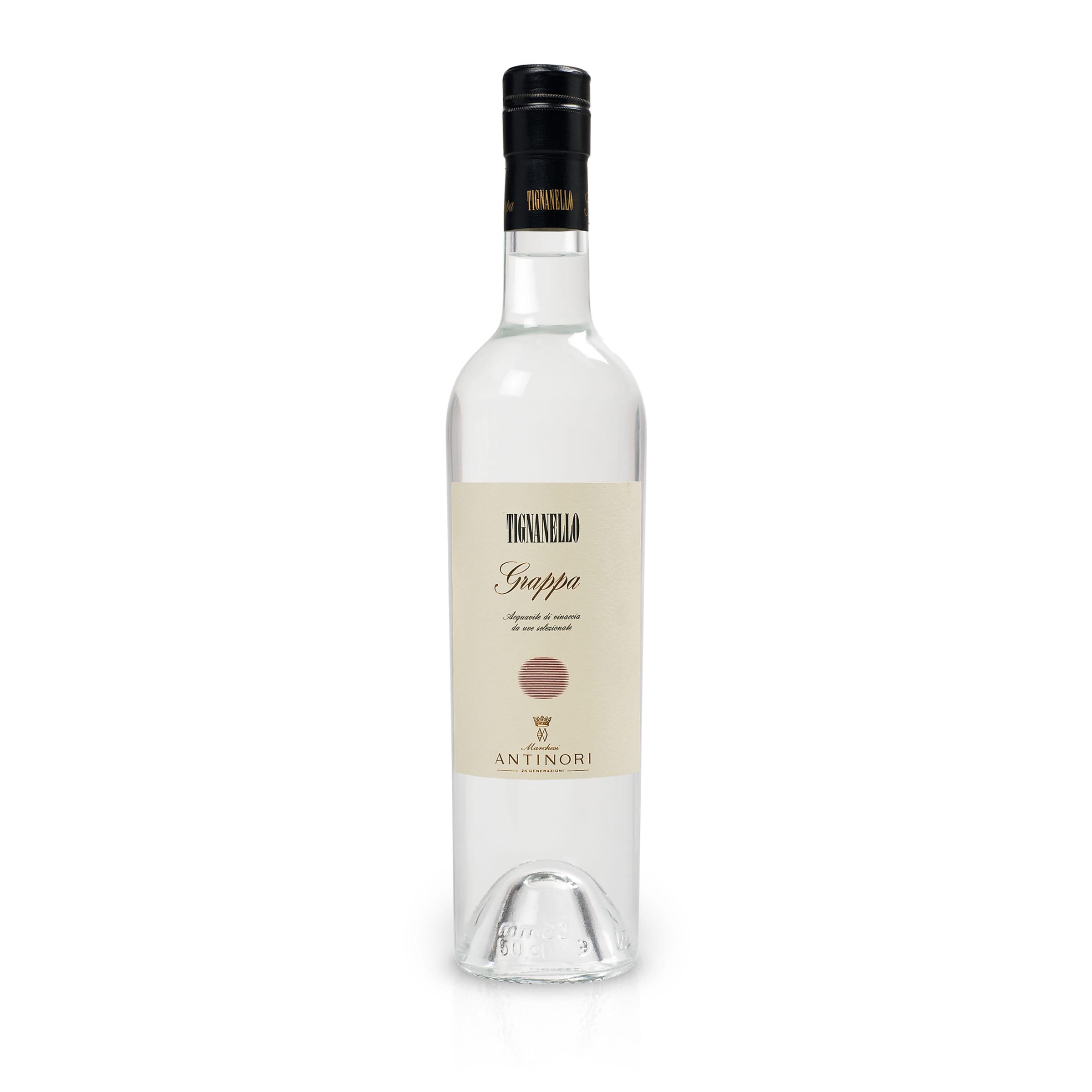 Grappa Tignanello in Geschenkpackung Antinori Toscana Italien (0,5 l)