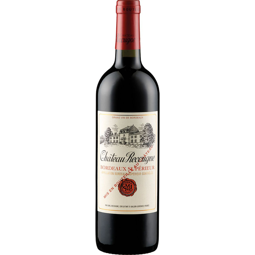 2019 Château Recougne Rouge AOC Bordeaux Supérieur Château Recougne Bordeaux/Frankreich 0,75 l