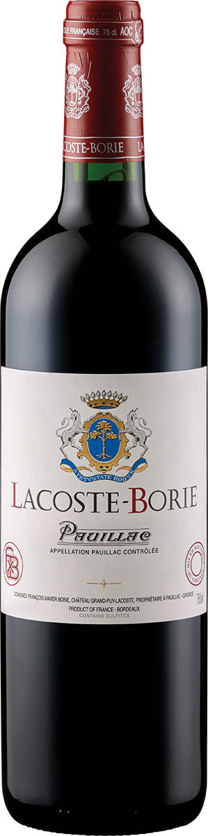 2016 Château Lacoste Borie AOC Pauillac (2de vin de Château Grand-Puy-Lacoste) Château Lacoste Borie Bordeaux/Frankreich 0,75 l