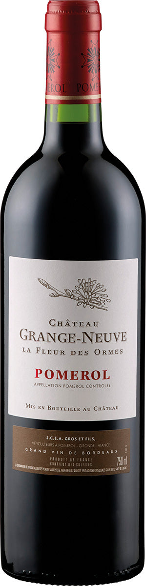 2018 Château Grange Neuve - La Fleur des Ormes AOC Pomerol  Château Grangeneuve Bordeaux/Frankreich 0,75 l
