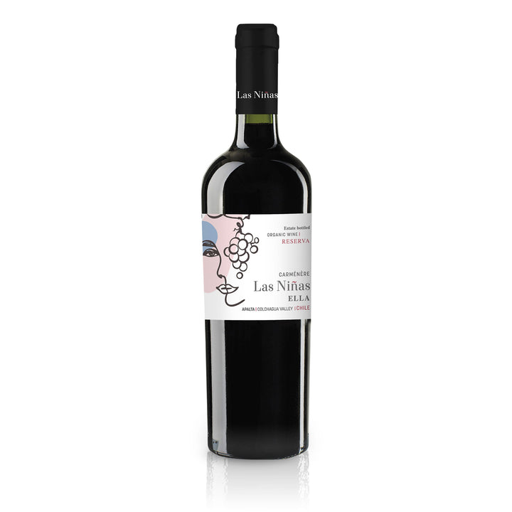 Feinste-Weine Las Niñas ELLA Organic Taster Pack – Red and White Wines from Chile (6x0.75l)
