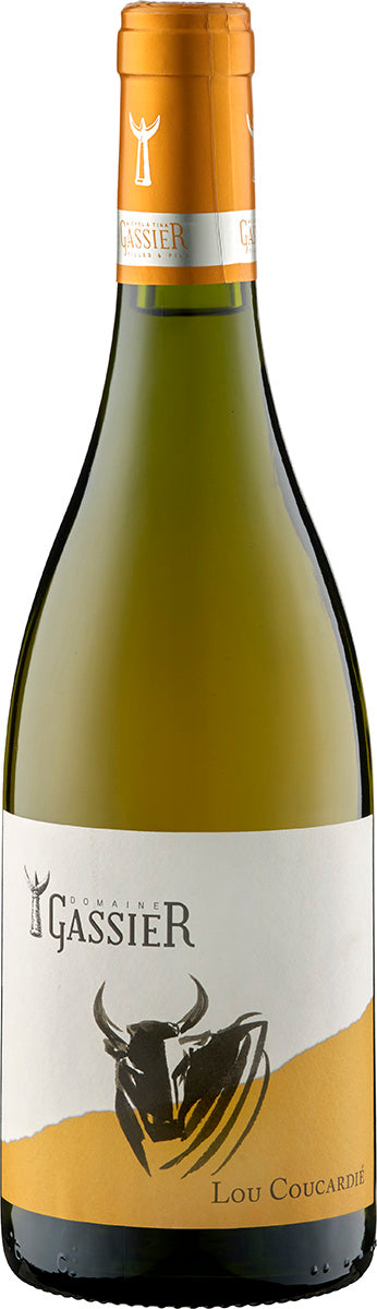 2021 Lou Coucardié Blanc AOP Costières de Nîmes - BIO - Vignobles Michel Gassier Rhône/Frankreich 0,75 l