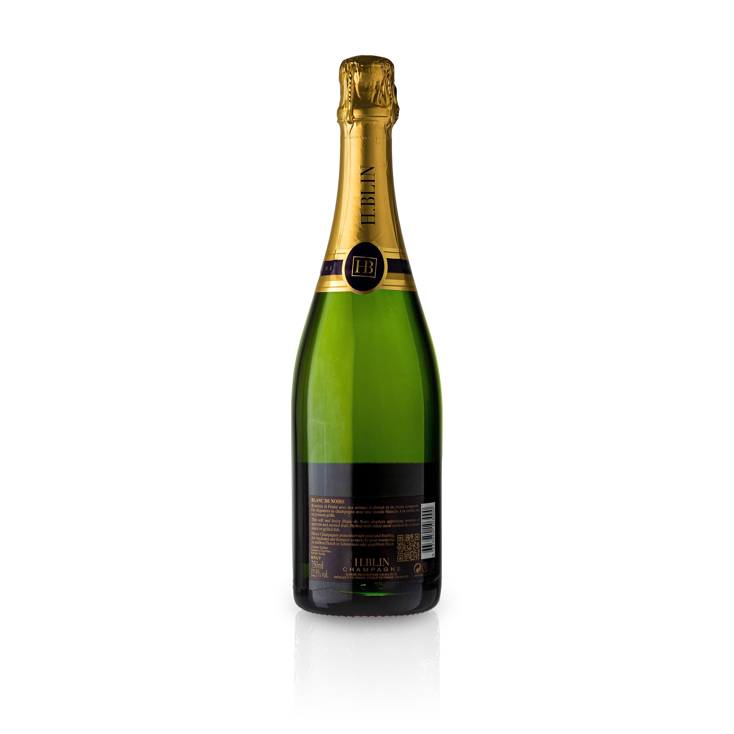 Champagne Blanc de Noirs white - H.Blin