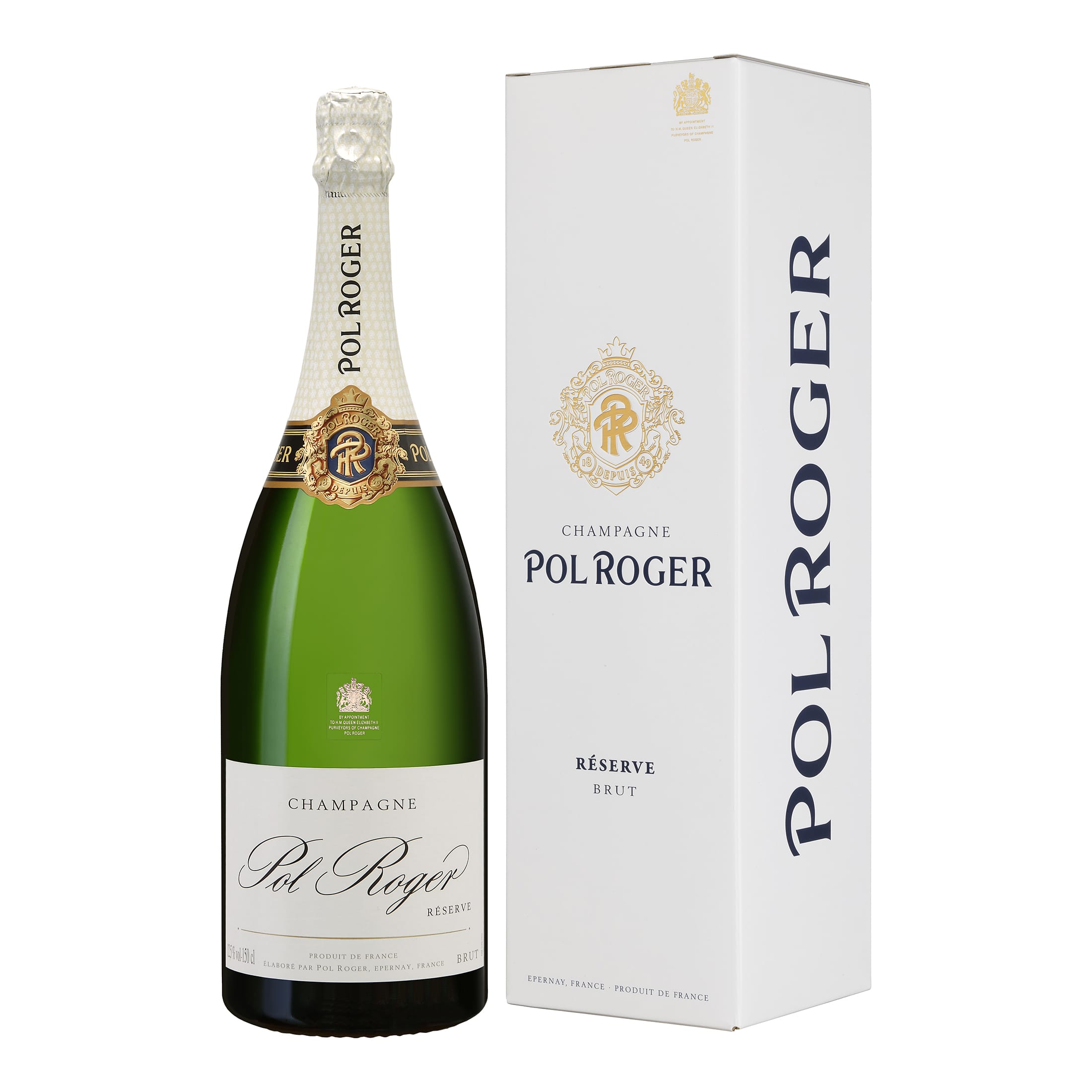 Brut Réserve 1.5L (Magnum) in gift box - Champagne Pol Roger - Champagne, France