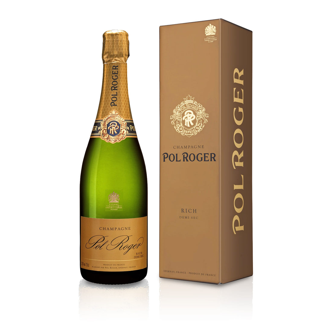 Pol Roger 'Rich' Demi Sec Champagne in Gift Box - Champagne, France