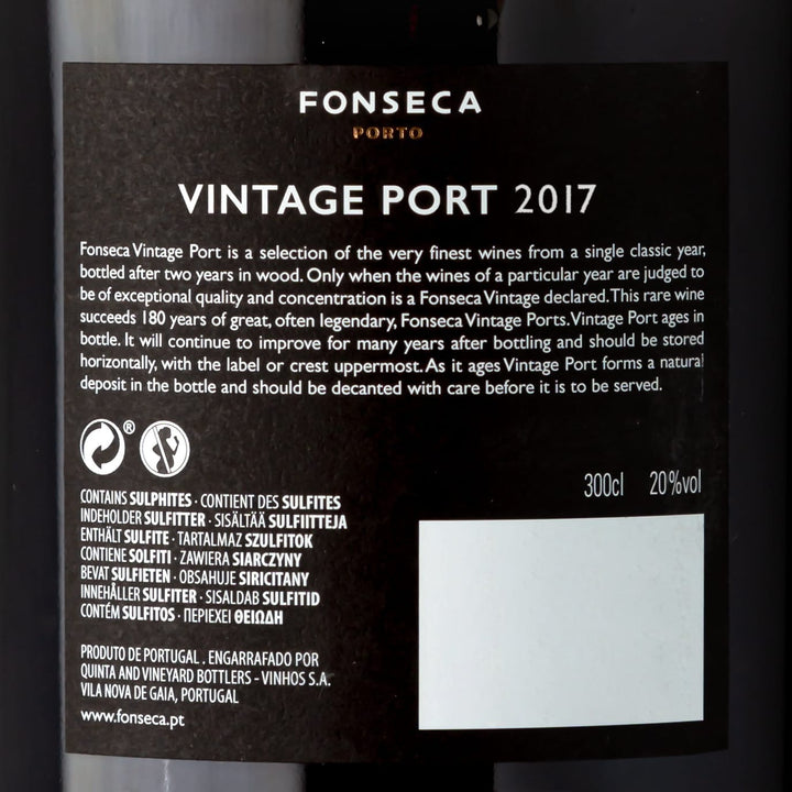 2017 Fonseca 3L Doppel-Magnum – Douro, Portugal