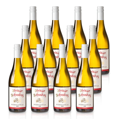 Weißwein trocken 2018 | Fruchtig-Frischer Mix aus Grauburgunder Weißburgunder Chardonnay | WBK Glatt - Ihringen am Kaiserstuhl/Baden, Deutschland