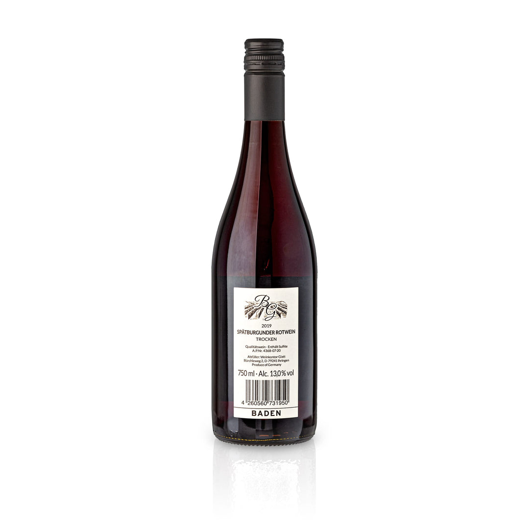 2019 Spätburgunder Rotwein trocken GLATT