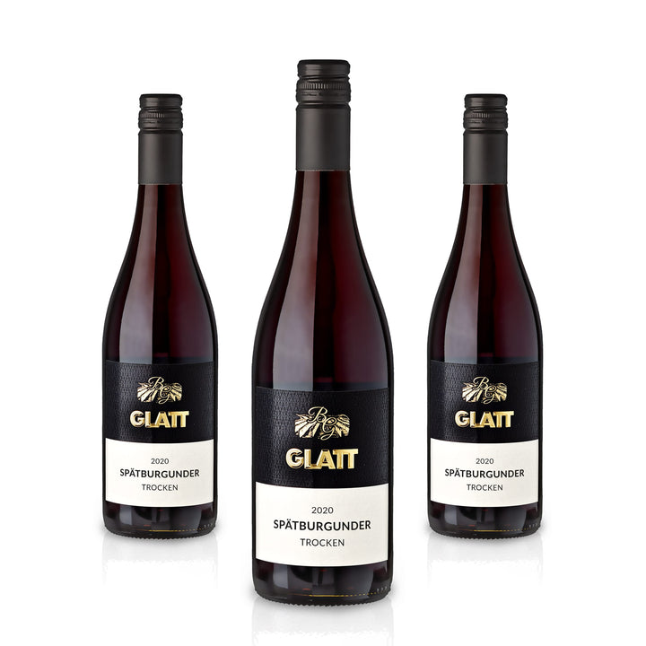 2020 Spätburgunder Rotwein trocken • GLATT • Qualitätswein vom Kaiserstuhl/Baden, Deutschland