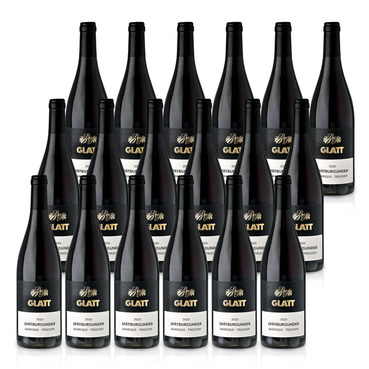 2020 Pinot Noir Barrique Dry Red Wine • GLATT • Quality Wine from Kaiserstuhl/Baden, Germany