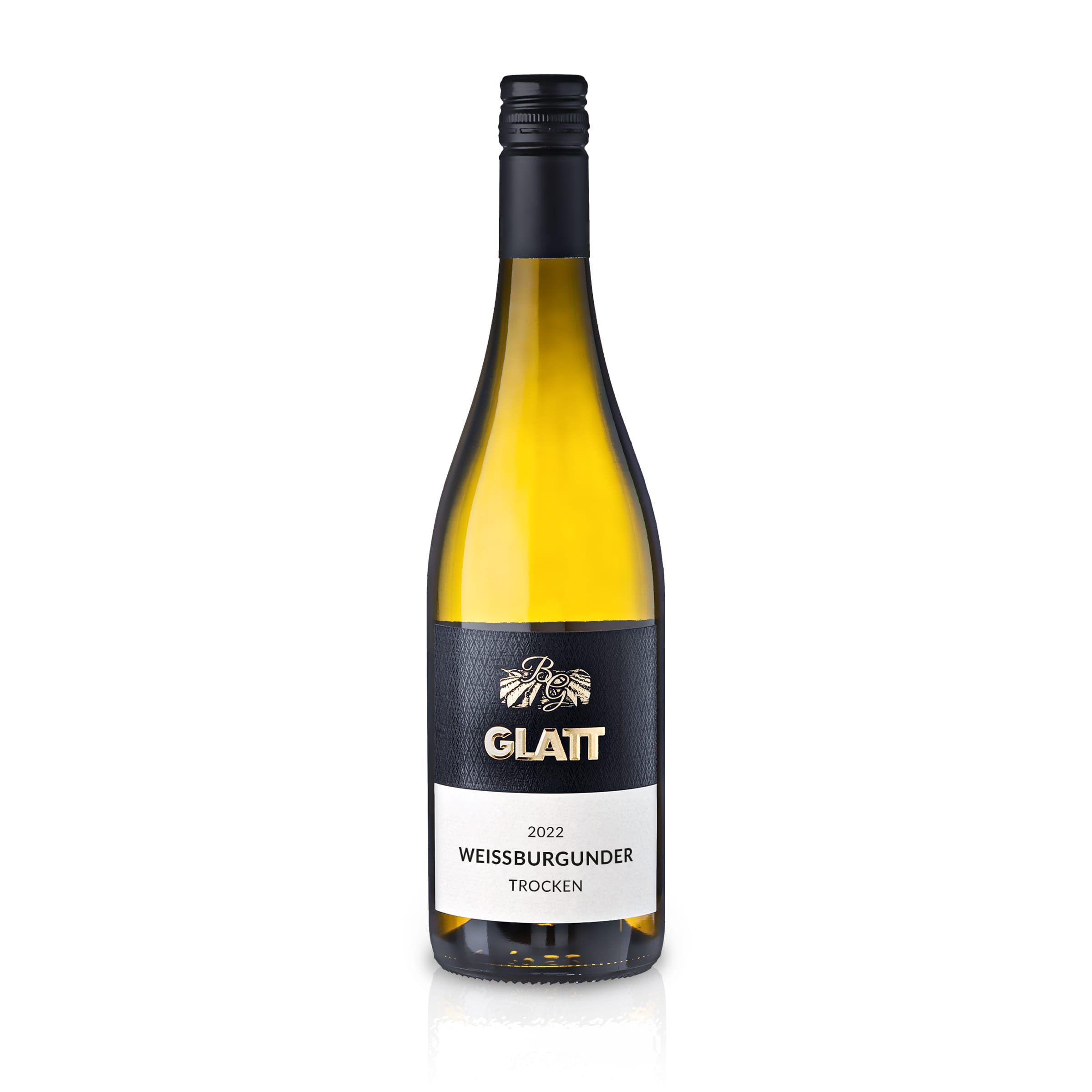 2022 Weißburgunder Weißwein trocken • GLATT • Qualitätswein vom Kaiserstuhl/Baden, Deutschland