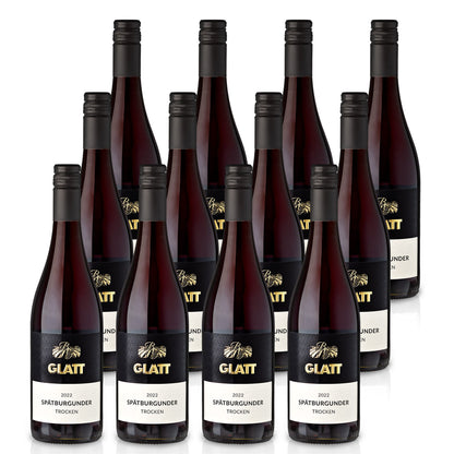 2022 Spätburgunder Rotwein trocken • GLATT • Qualitätswein vom Kaiserstuhl/Baden, Deutschland