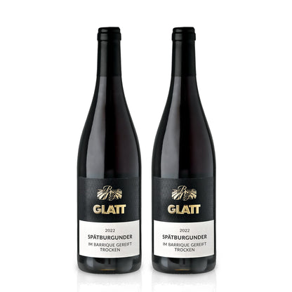 2022 Spätburgunder Barrique Rotwein trocken • GLATT • Qualitätswein vom Kaiserstuhl/Baden, Deutschland