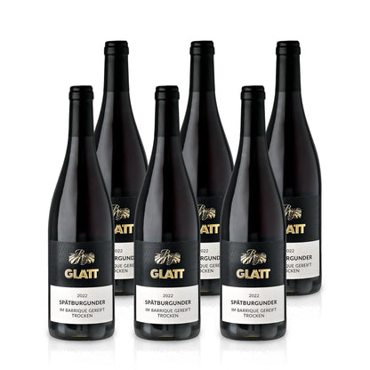 2022 Spätburgunder Barrique Rotwein trocken • GLATT • Qualitätswein vom Kaiserstuhl/Baden, Deutschland