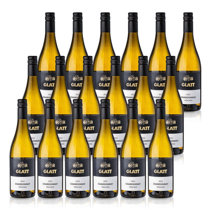 2023 Chardonnay Weißwein trocken • GLATT • Qualitätswein vom Kaiserstuhl/Baden, Deutschland