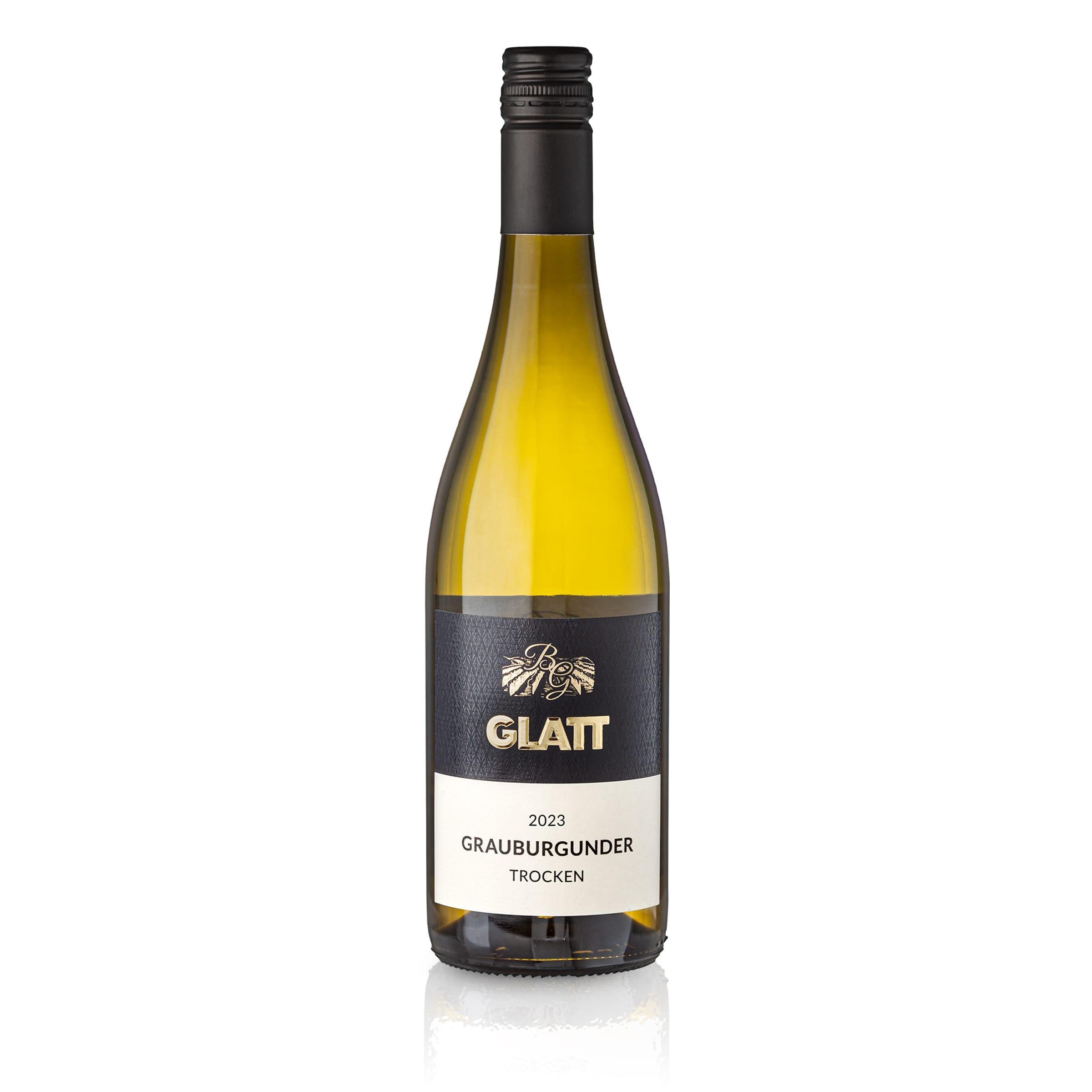 2023 Grauburgunder Weißwein trocken • GLATT • Qualitätswein vom Kaiserstuhl/Baden, Deutschland
