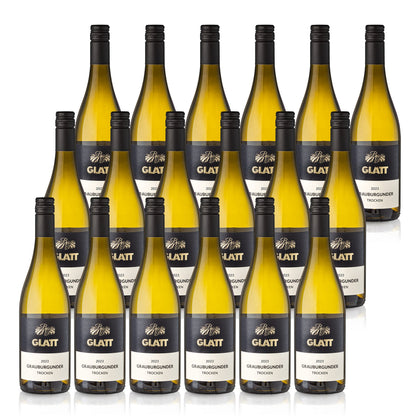 2023 Grauburgunder Weißwein trocken • GLATT • Qualitätswein vom Kaiserstuhl/Baden, Deutschland