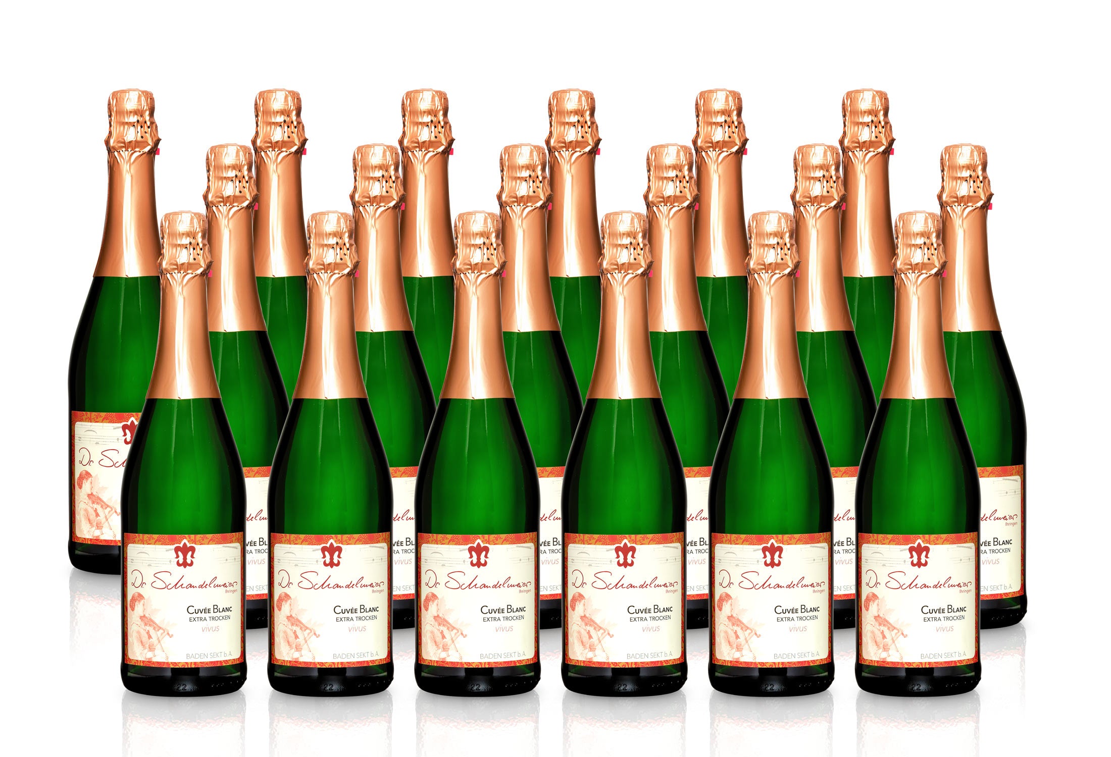 Sparkling Wine Cuvée Blanc extra-dry - Dr. Schandelmeier Winery