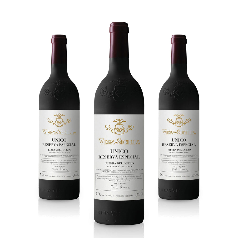 Vega Sicilia Unico Reserva Especial 2022 (vintages 2008/2010/2011) - Ribera del Duero DO