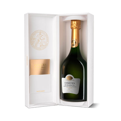 2007 Comtes de Champagne Grands Crus · Blanc de Blancs in gift packaging