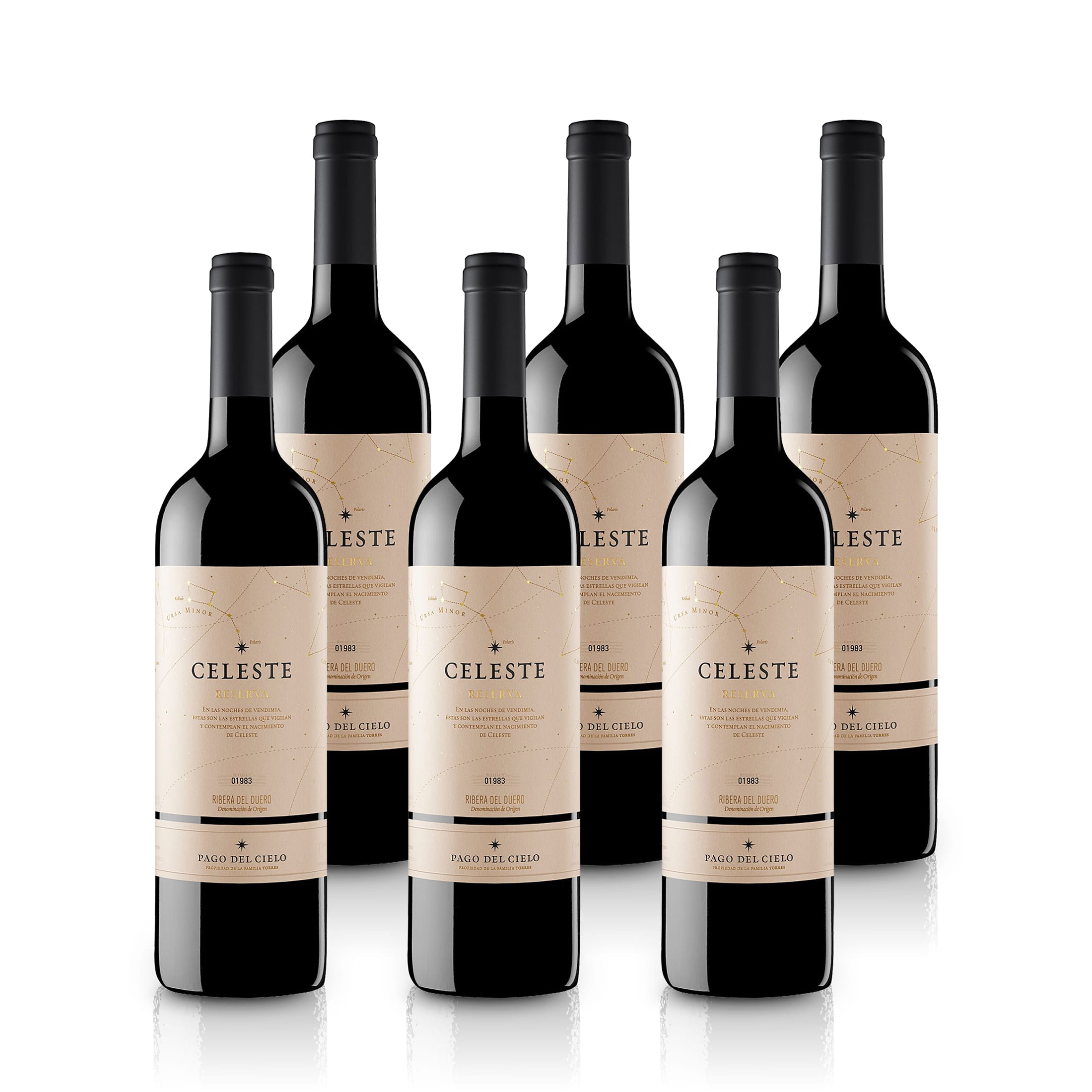2018 Celeste Reserva Miguel Torres - Spanien - Katalonien, Ribera del Duero - 90 Punkte , James Suckling