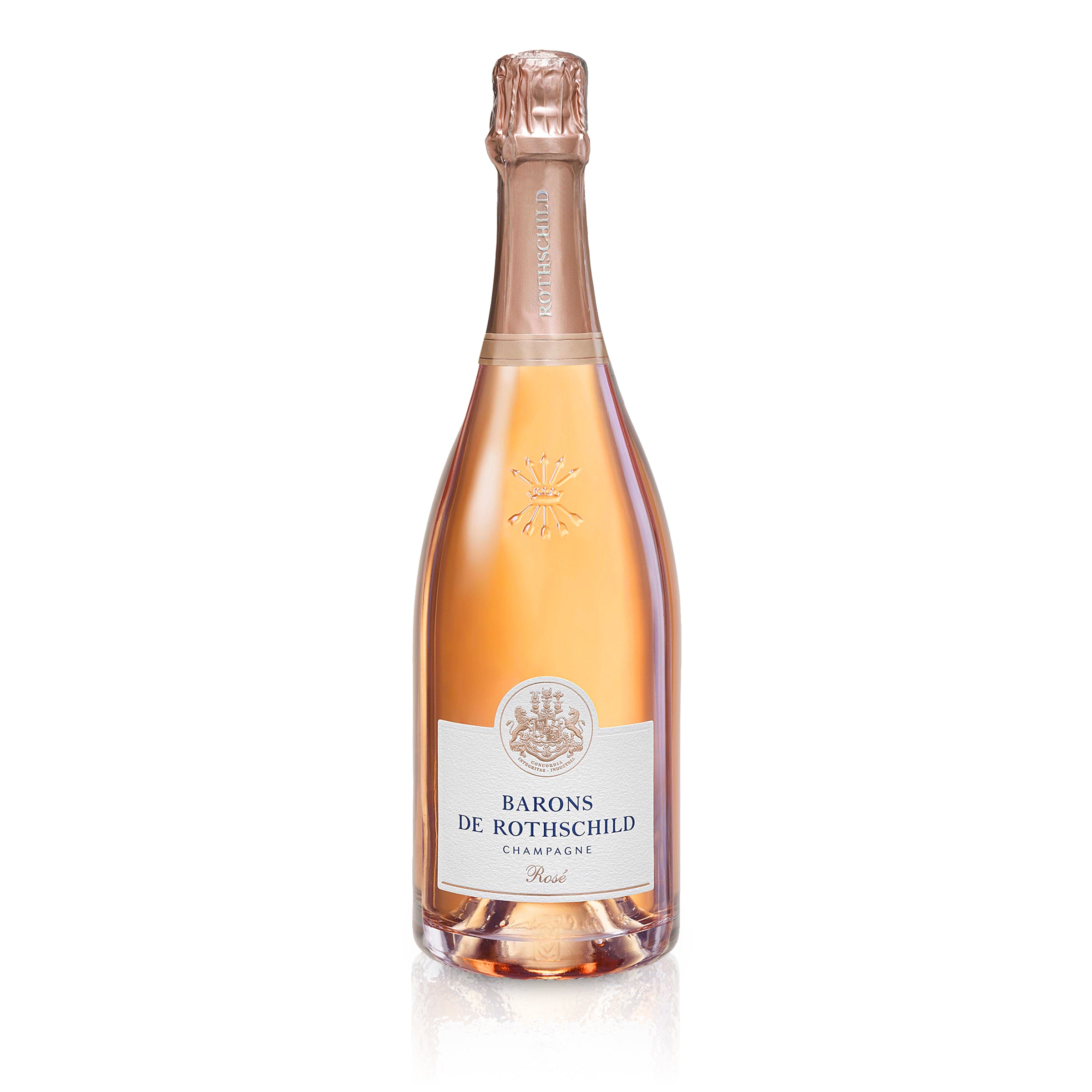 Champagne Barons de Rothschild Rosé Extra Brut in gift packaging