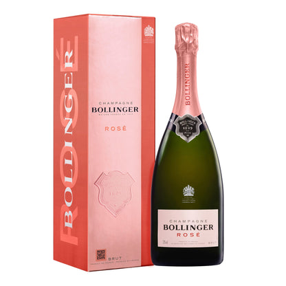 Bollinger Rosé Champagne Brut in gift box 1.5l