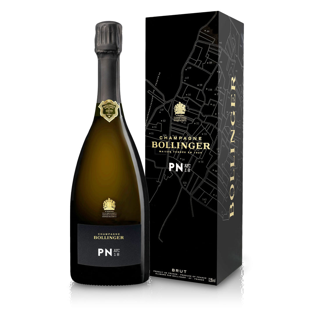 Champagne Bollinger PN AYC 18 in Geschenkpackung