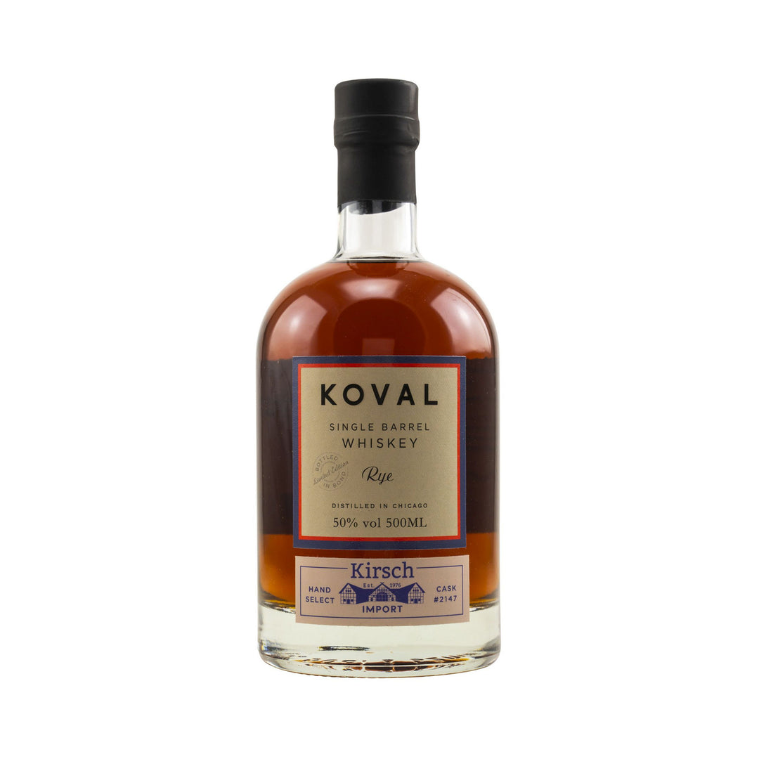 Koval Rye Whiskey - Bottled in Bond - Limited Edition for Kirsch Import