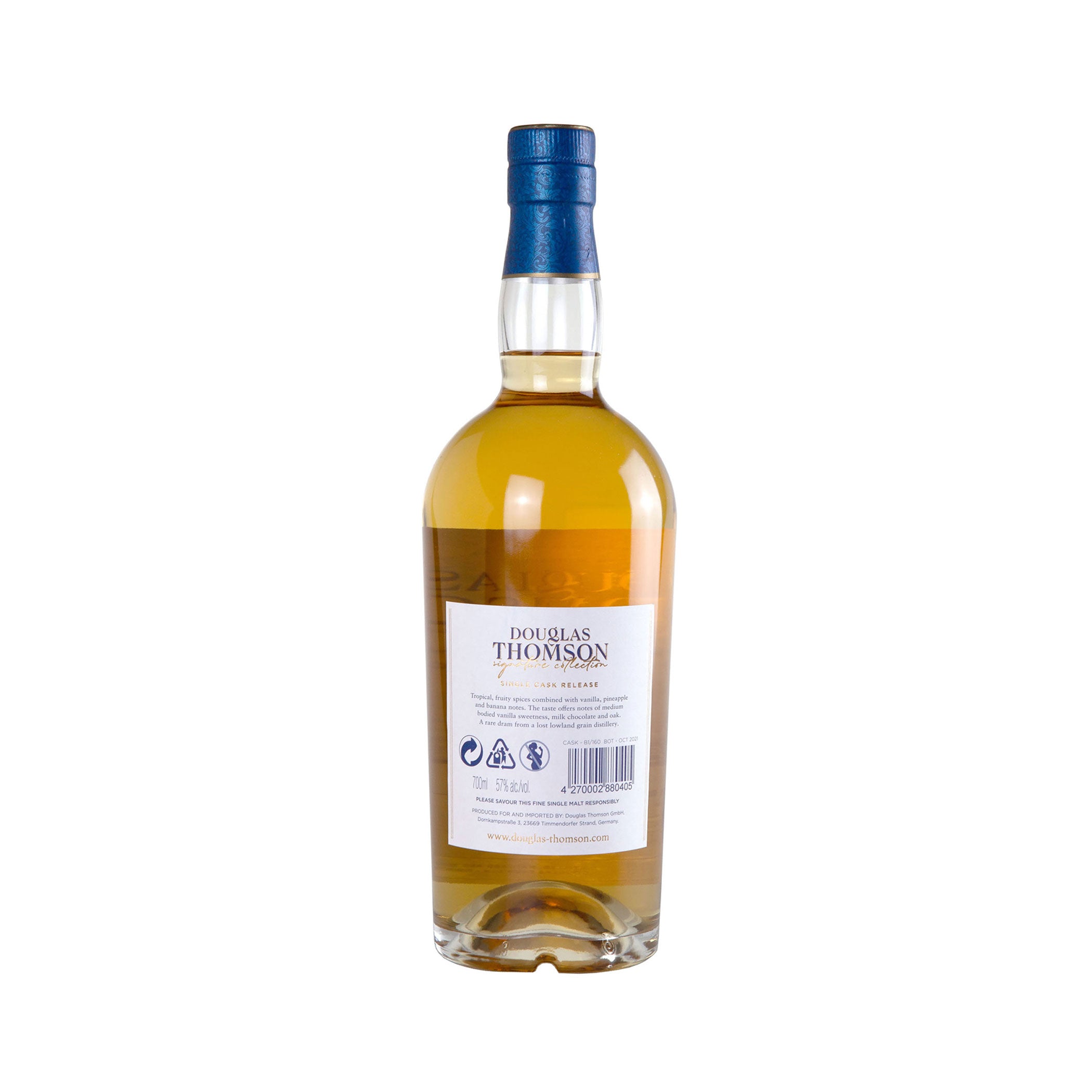Port Dundas 2000/2021, Refill Ex-Bourbon Cask, Douglas Thomson signature collection