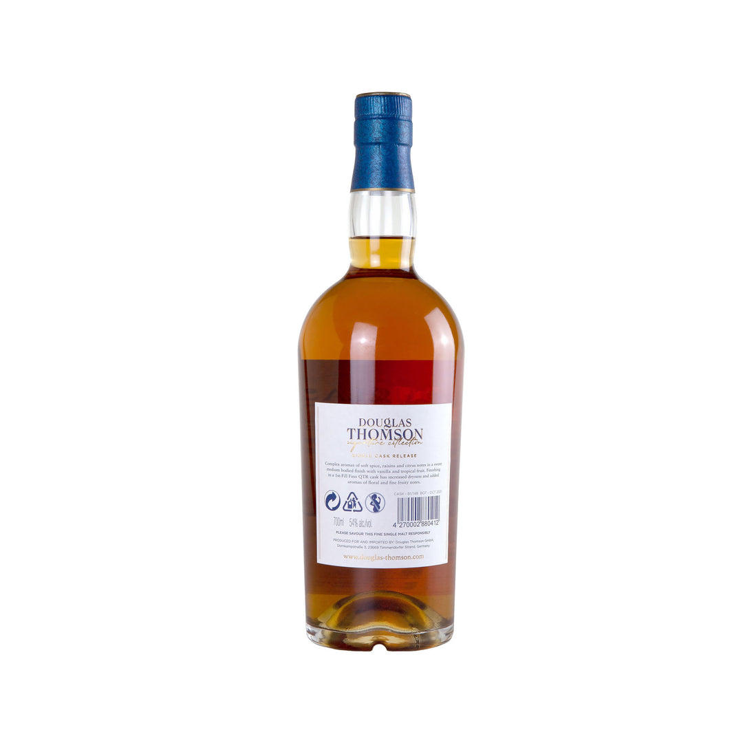 Tullibardine 2012/2021 - 1st-Fill Fino QTR Finish - Douglas Thomson signature collection