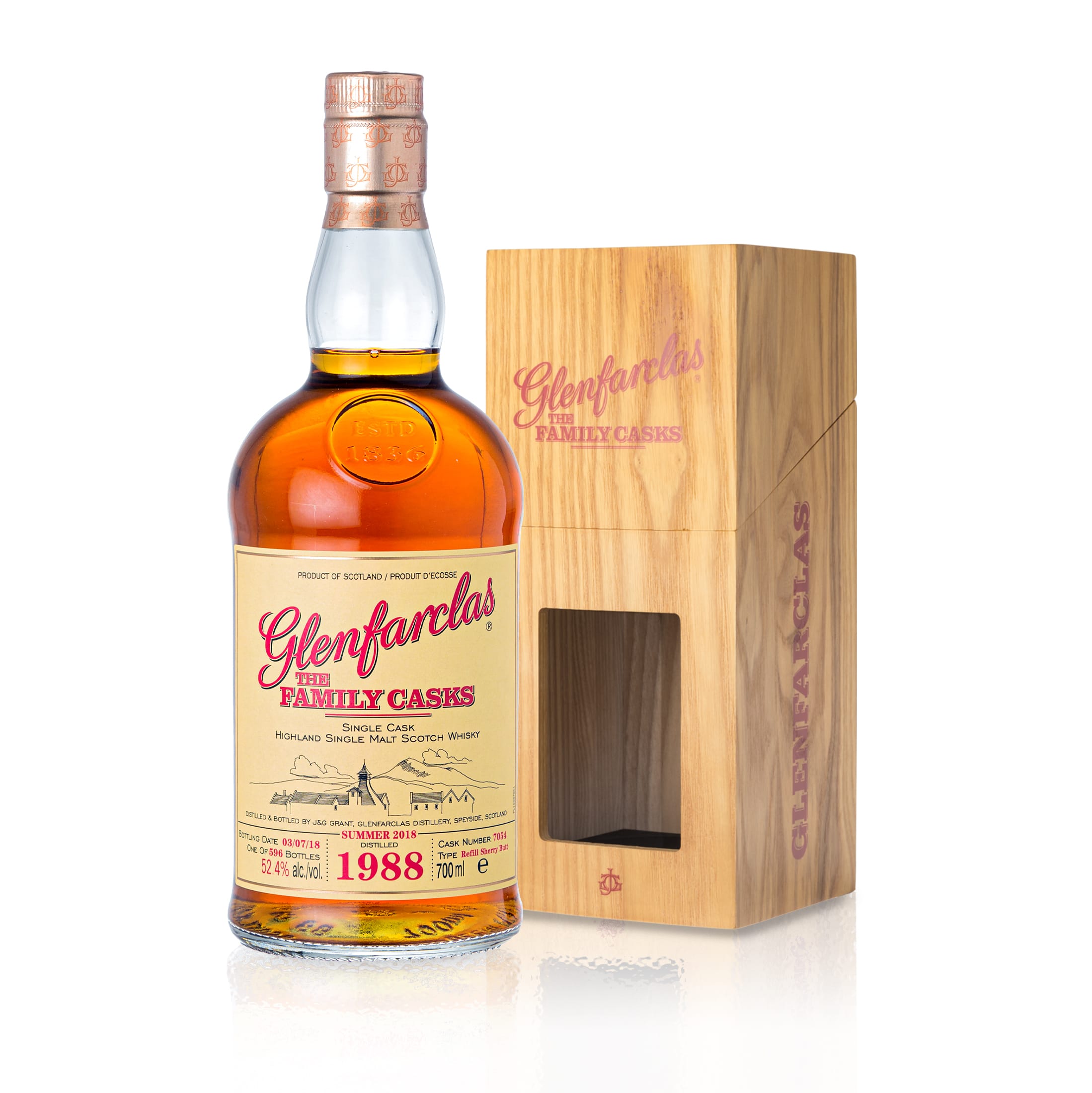 Glenfarclas 30 Jahre 1988/2018 Family Cask Release Summer 2018