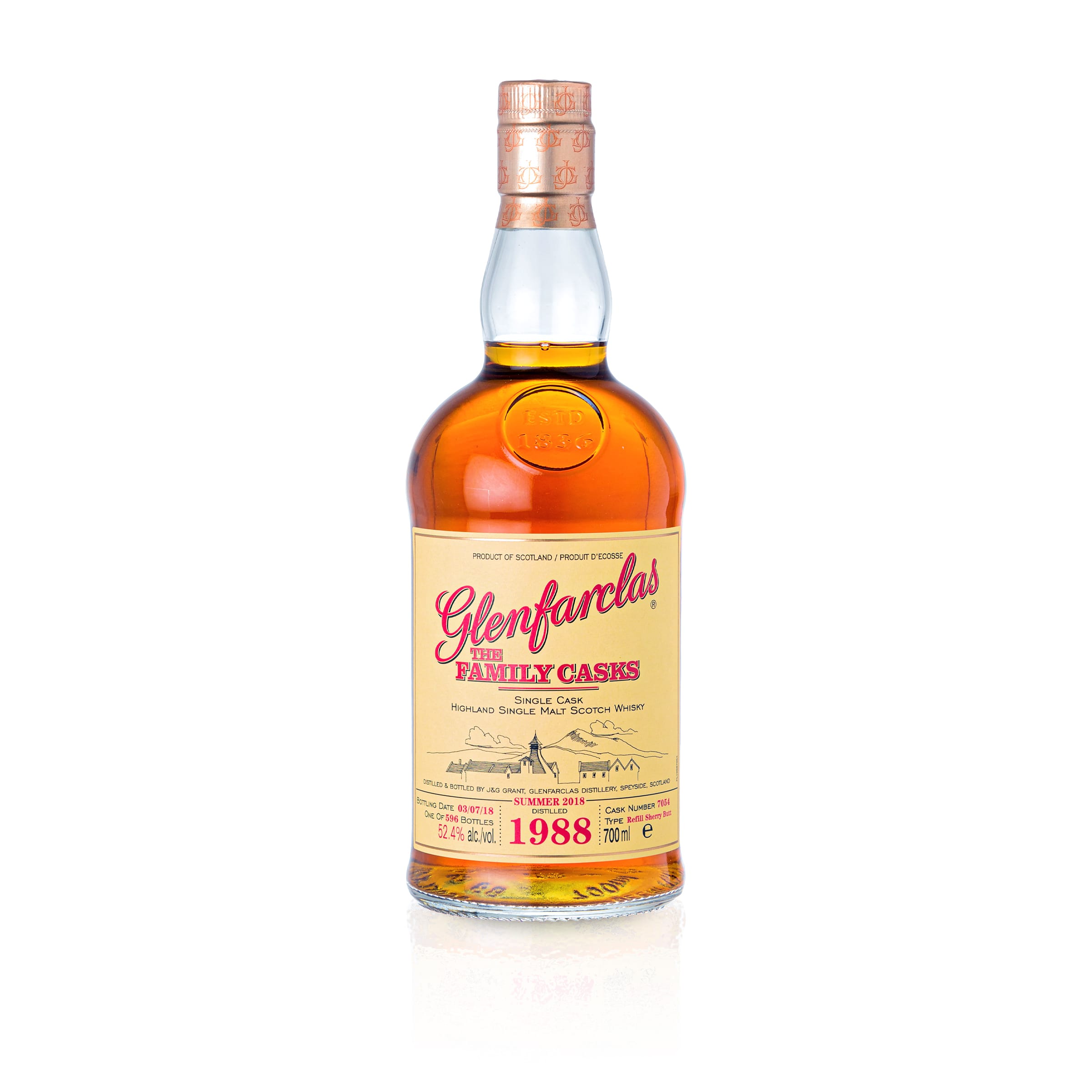 Glenfarclas 30 Jahre 1988/2018 Family Cask Release Summer 2018