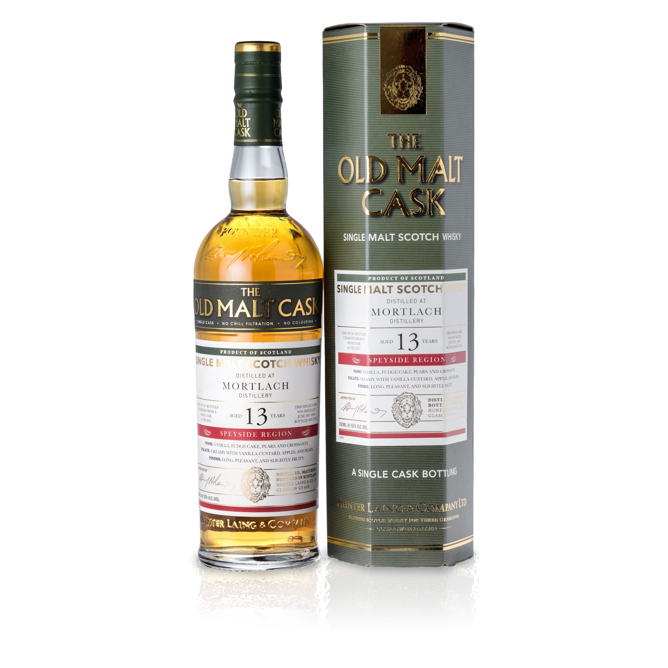 Mortlach 2007/2020 13 Jahre - The Old Malt Cask - Hunter Laing