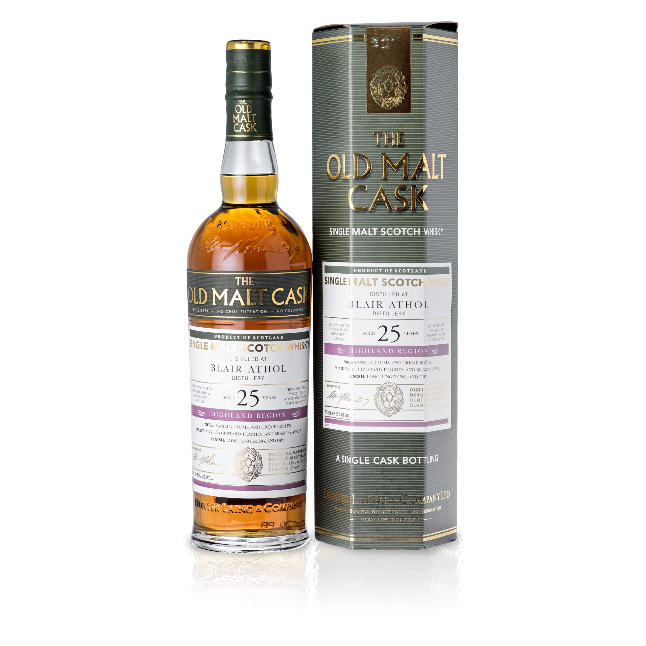 Blair Athol 1995/2021 25 Jahre - The Old Malt Cask - Hunter Laing