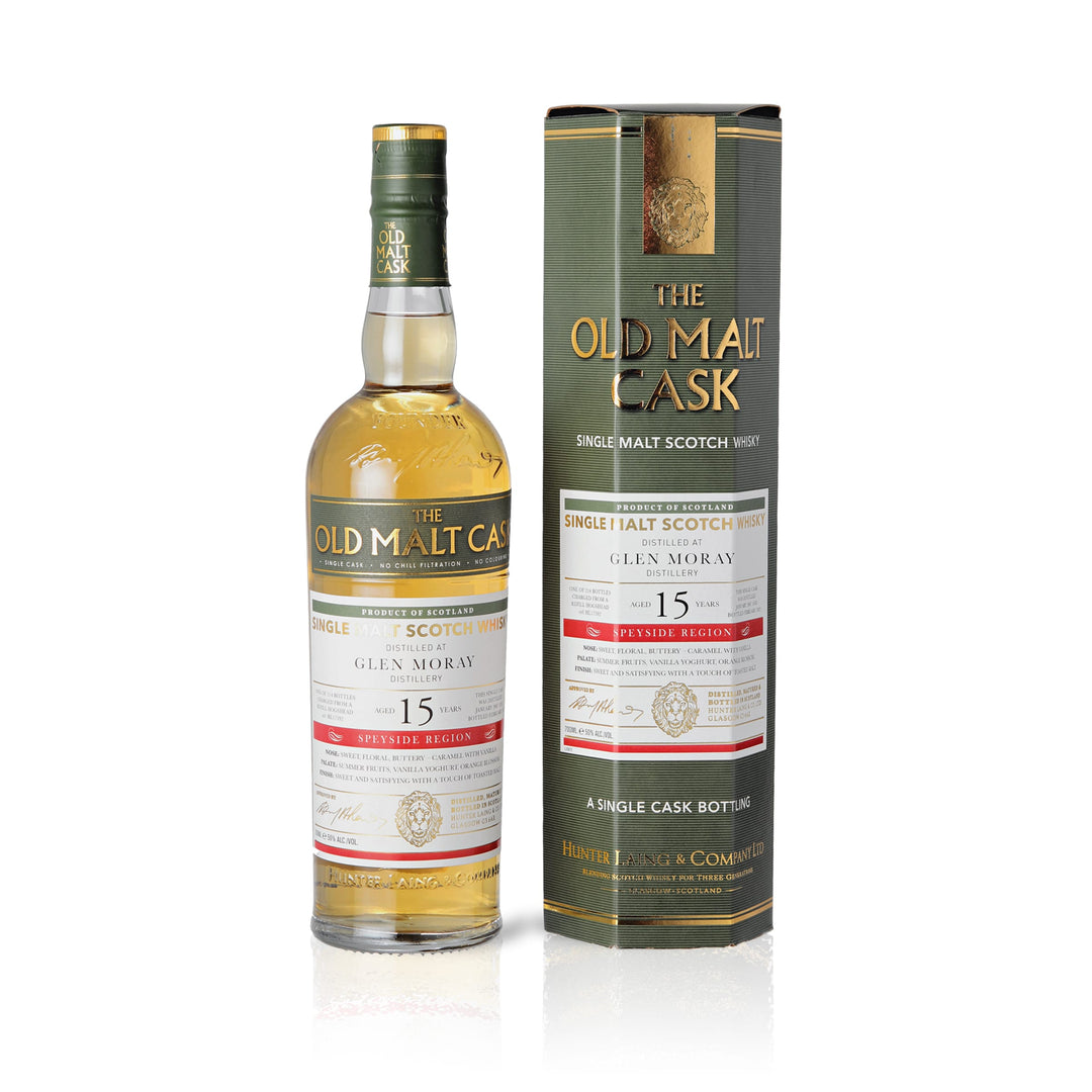 Glen Moray 2007/2022 - 15 Jahre - 50 % Vol. - Hunter Laing - Old Malt Cask - OMC3072