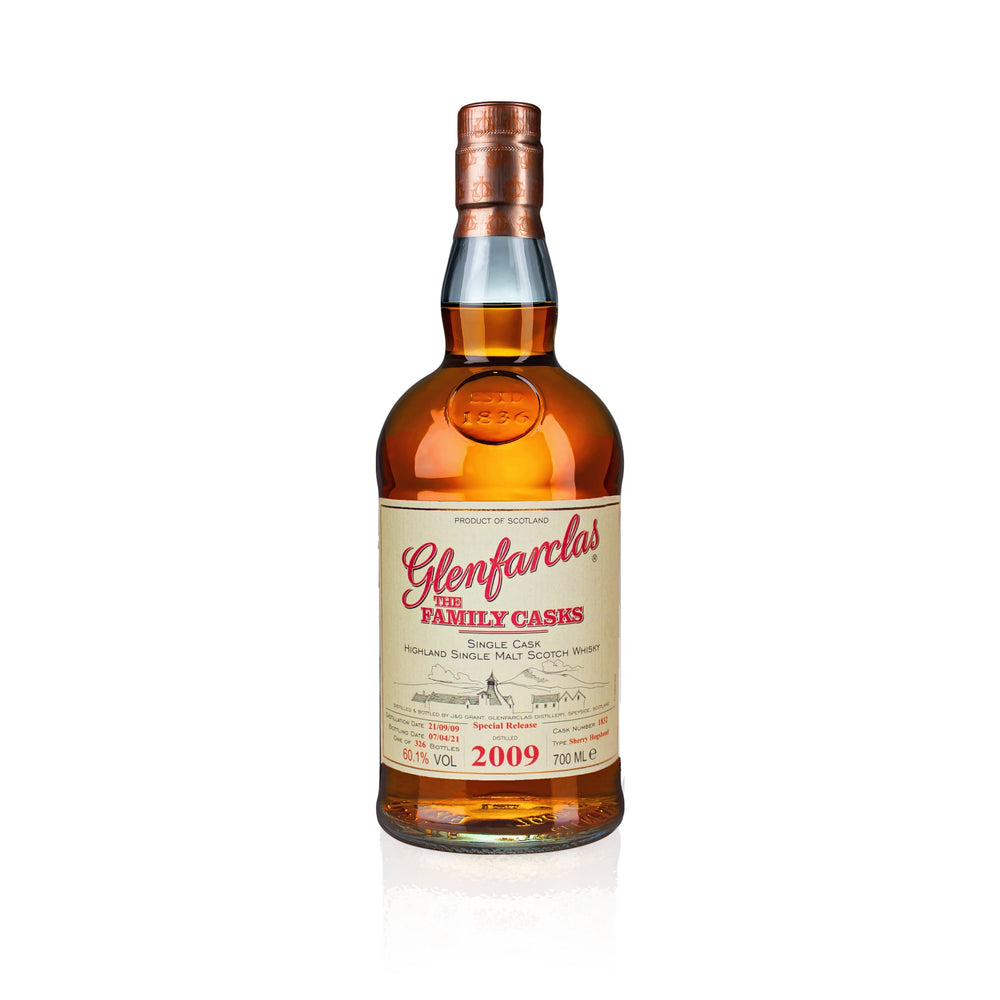 Glenfarclas Vintage 2009 · The Family Casks Series · 60,1% vol. #1832
