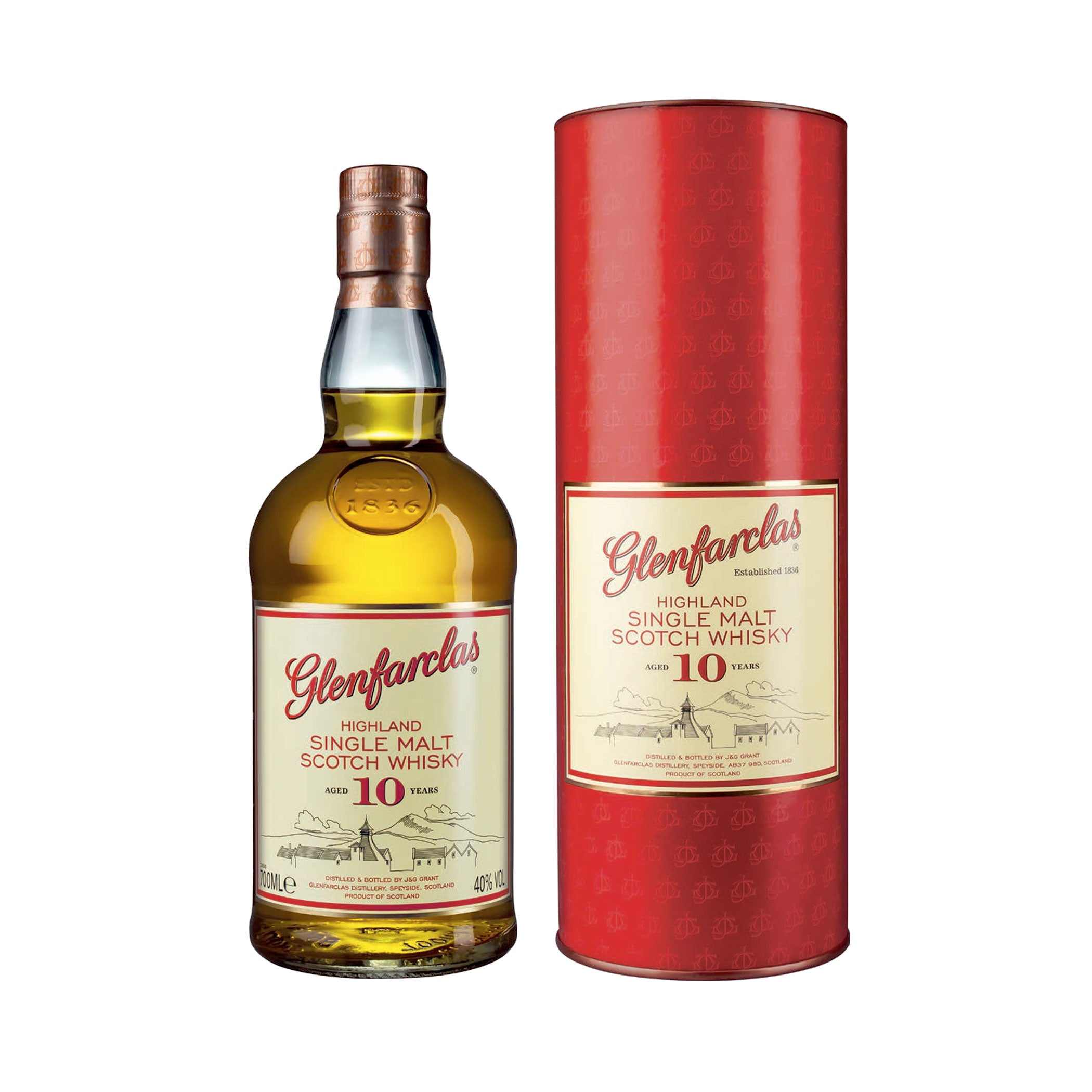 Glenfarclas 10 Jahre Single Malt Scotch  Whisky