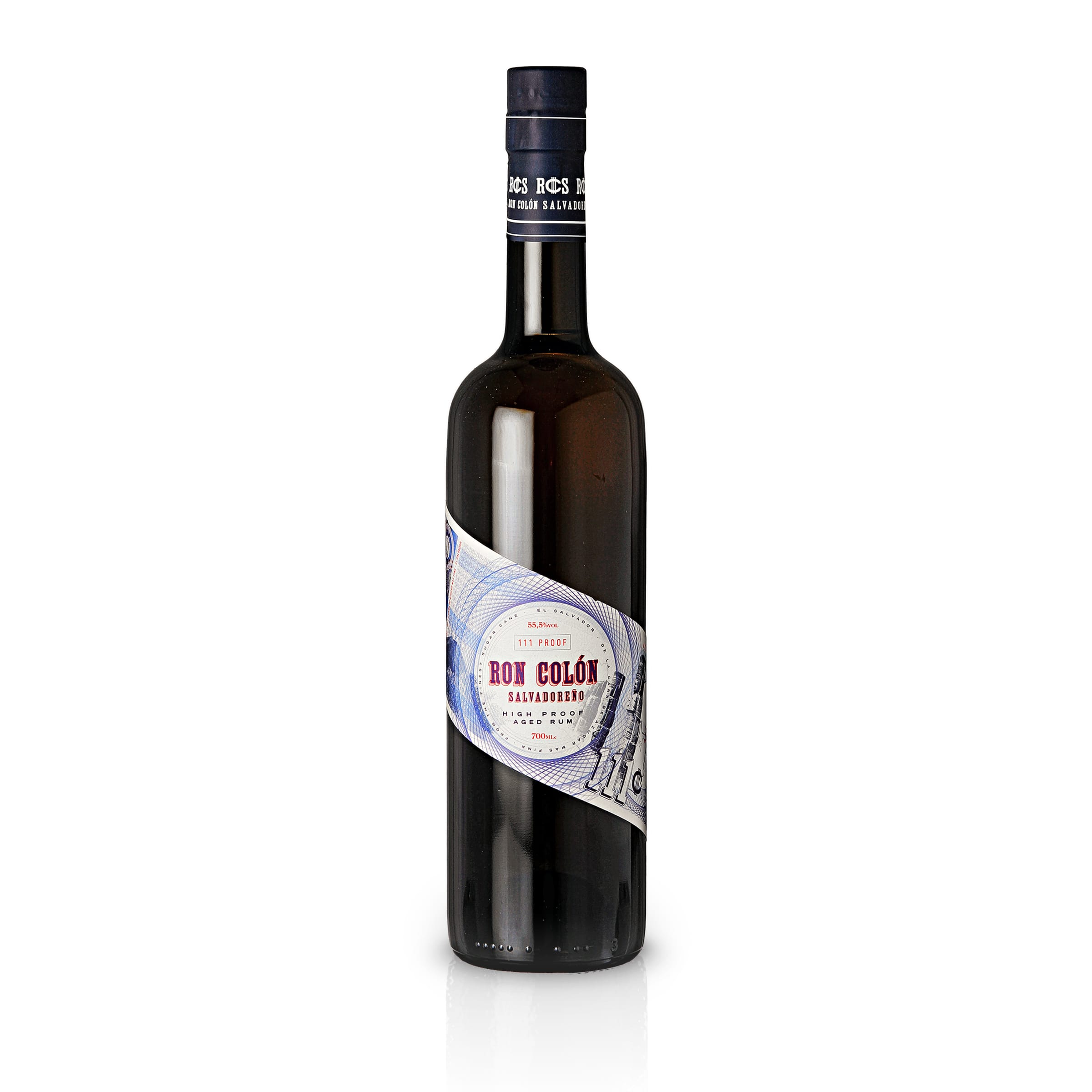 Ron Colón Salvadoreño High Proof Dark Aged Rum 55.5%