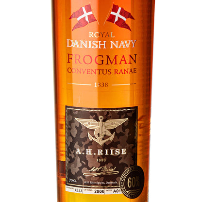 A.H. Riise Royal Danish Navy Rum Frogman Edition 60% vol.